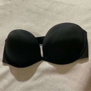 Victoria's Secret Black Strapless Bra w/o Straps